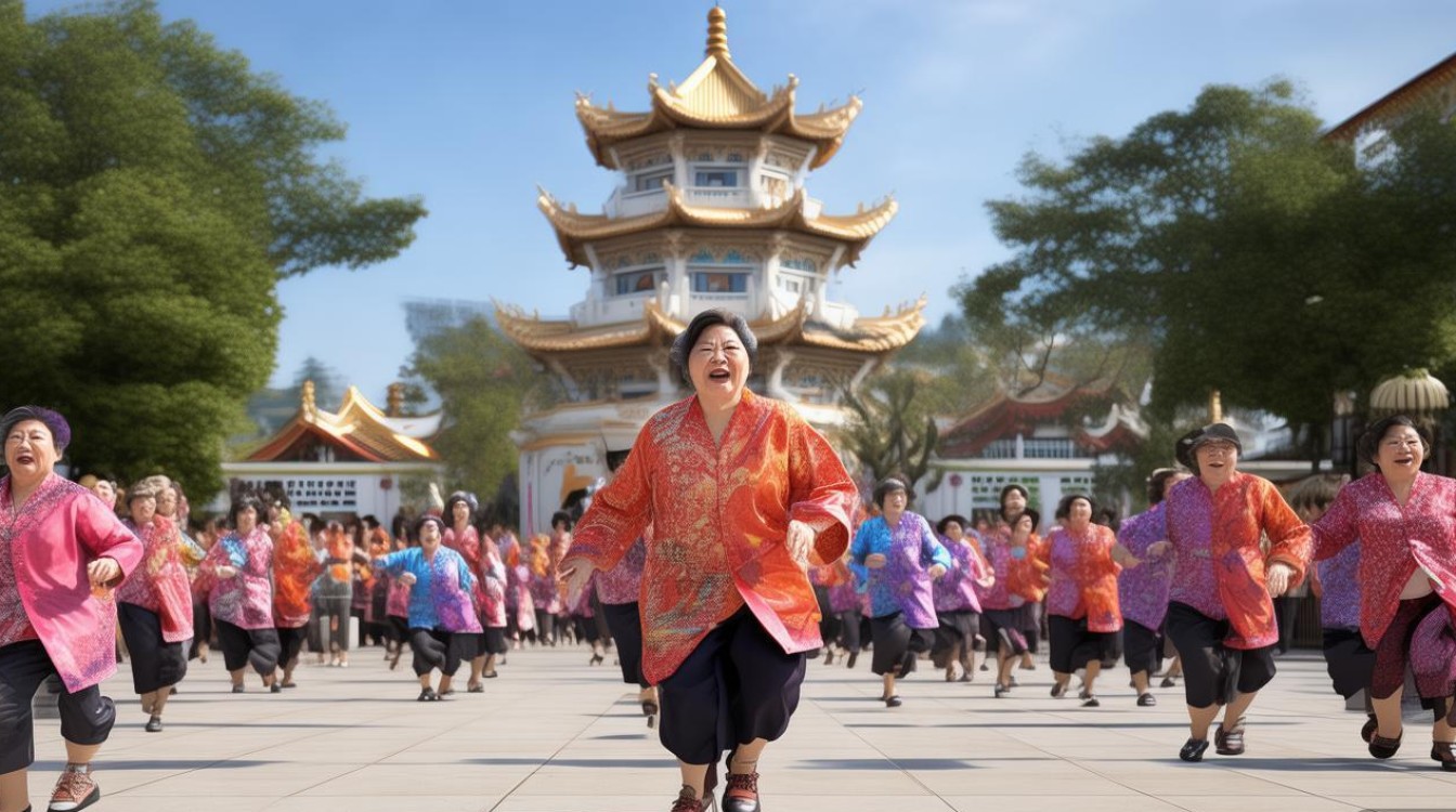 广场舞妈妈的