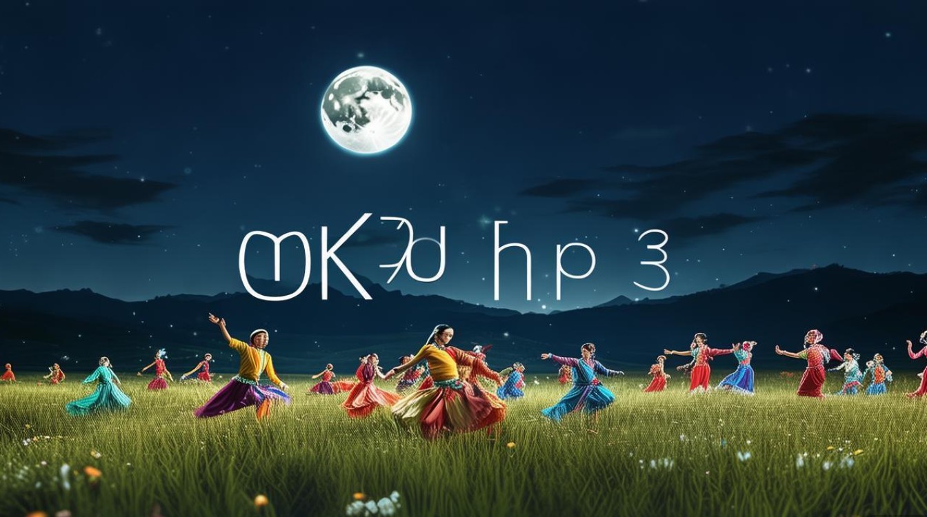 ok广场舞草原的月亮mp3如何获取？