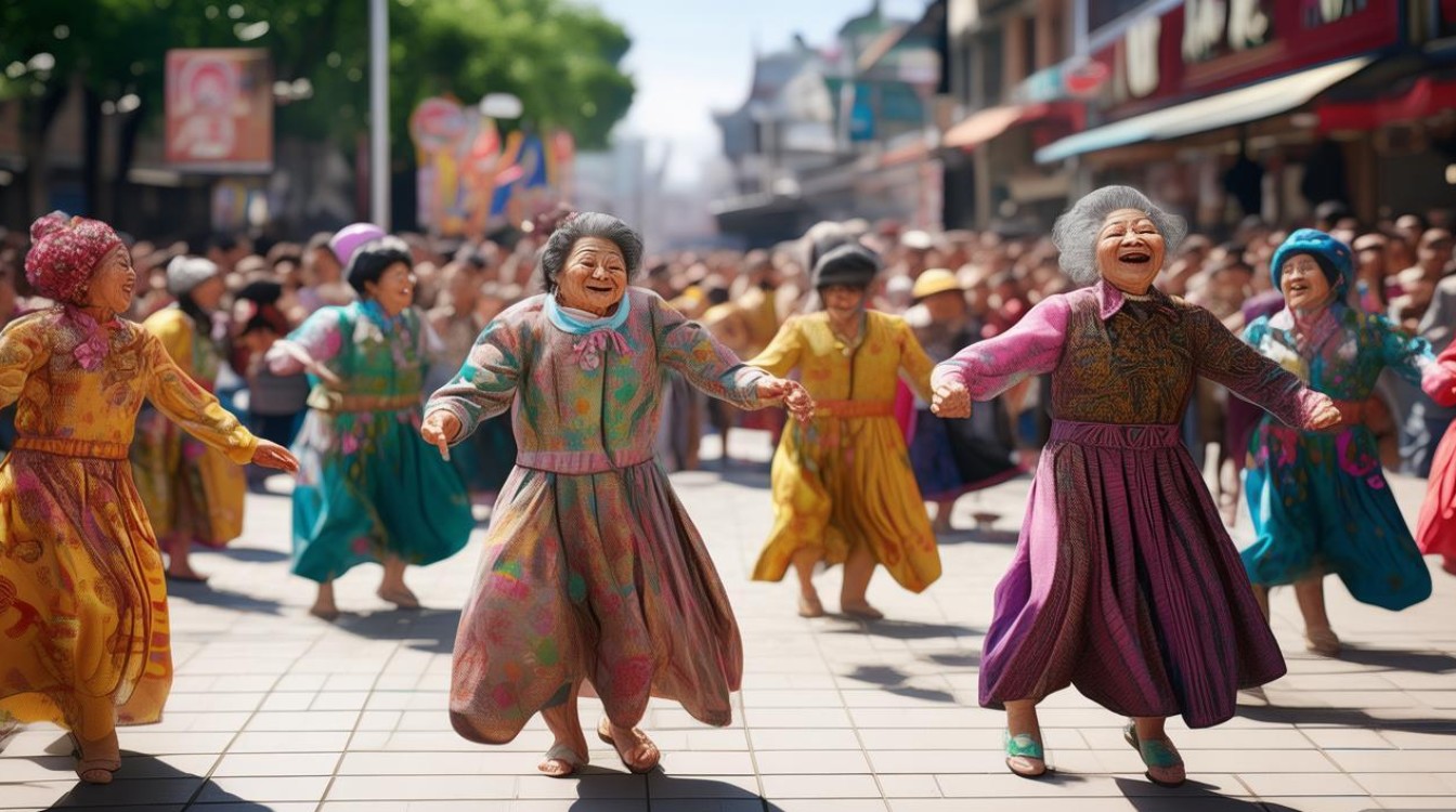 广场舞《广场舞大妈》