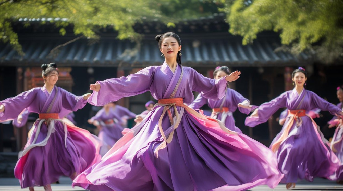 紫竹院广场舞卓玛泉分解动作
