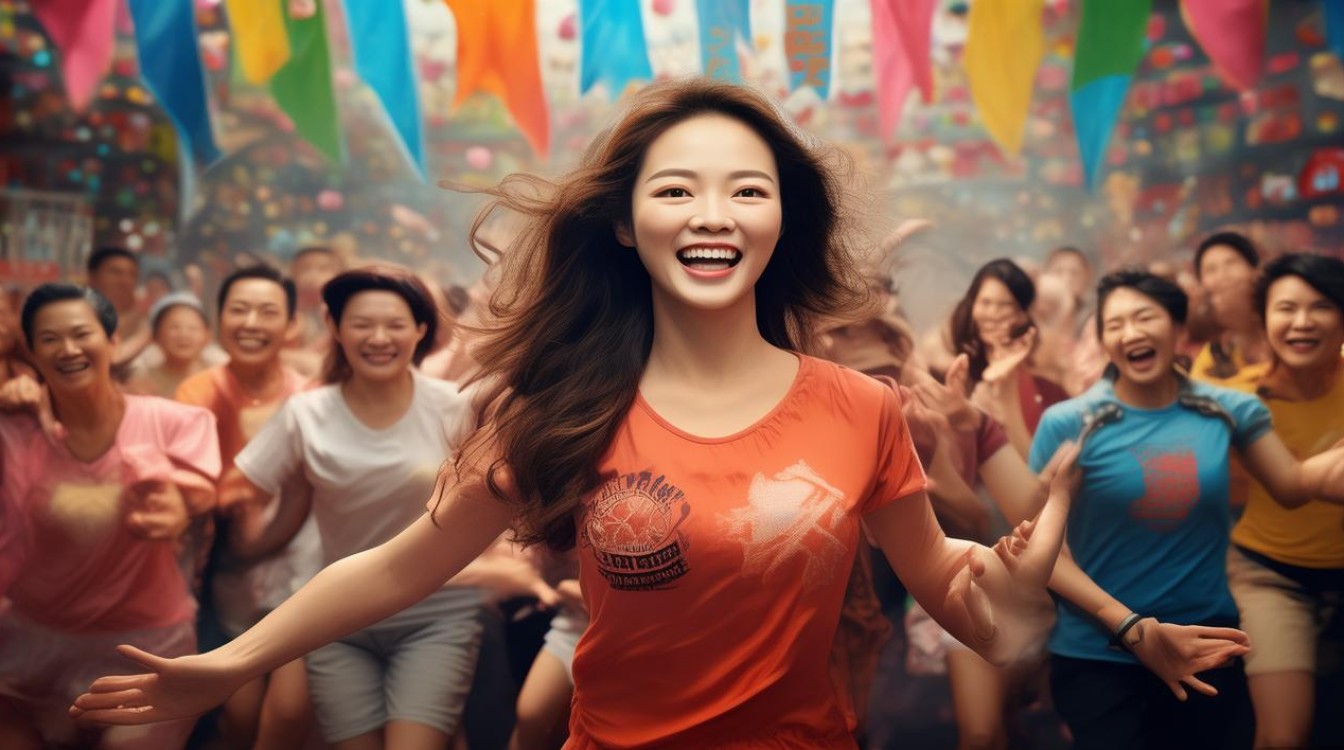 杨丽萍广场舞边嗨边爱