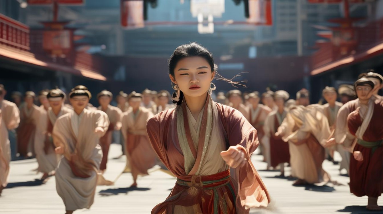 等你三千年，神秘三千年文化如何分解进广场舞动作？