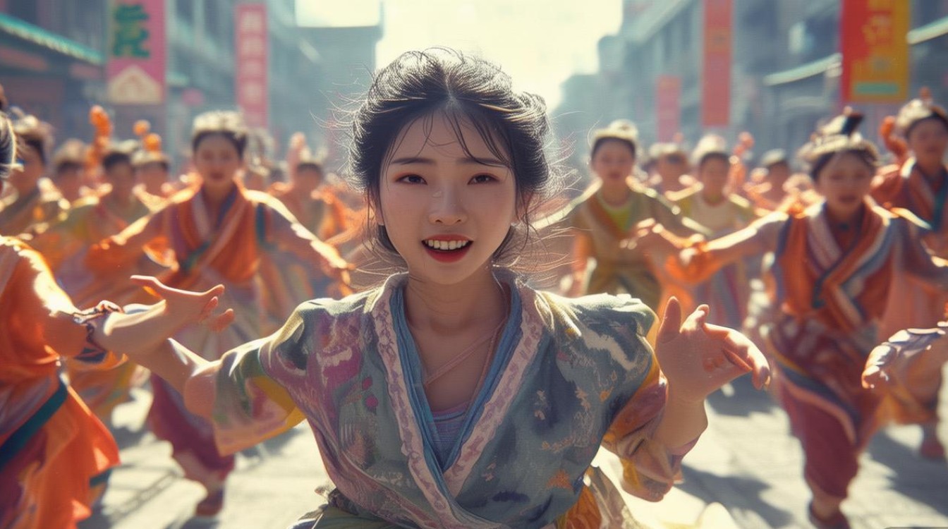 广场舞火火的姑娘姑娘