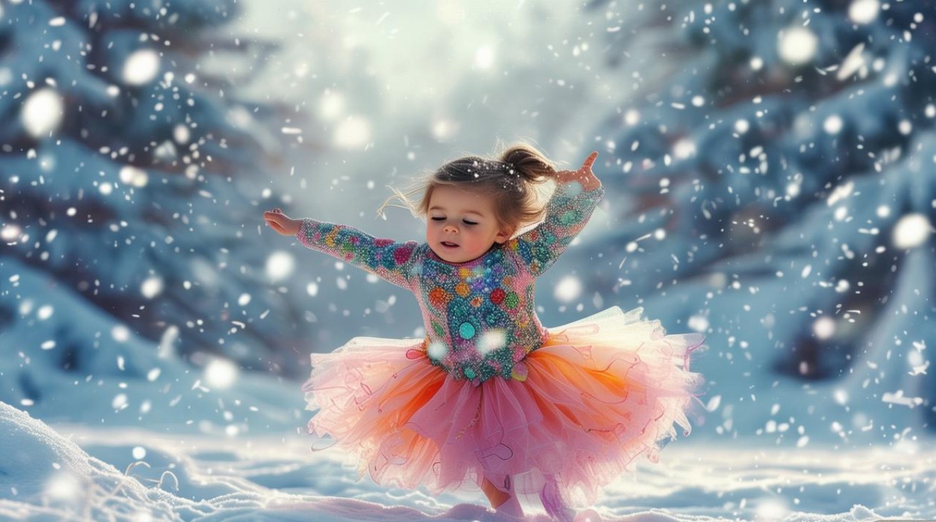 幼儿舞蹈视频 雪花