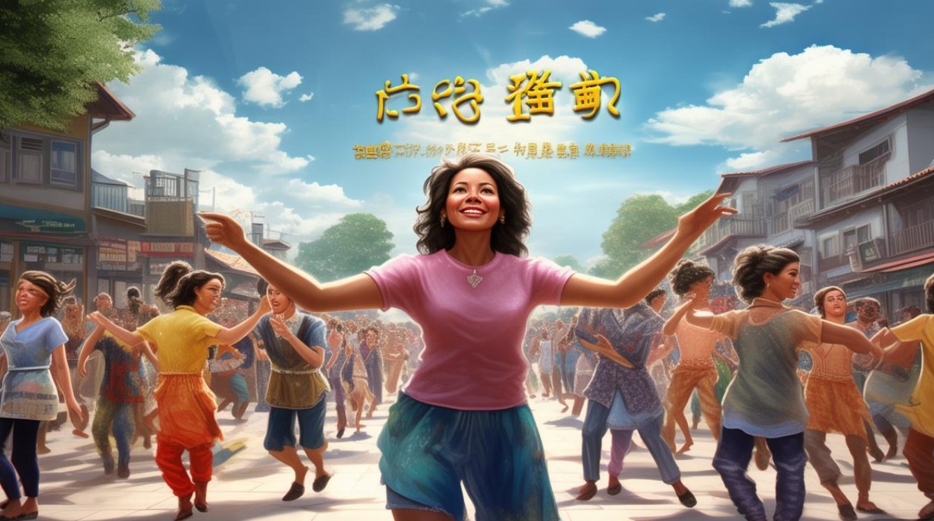 广场舞咱们是屯里的人