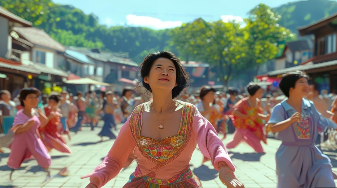 广场舞咱们是屯里的人