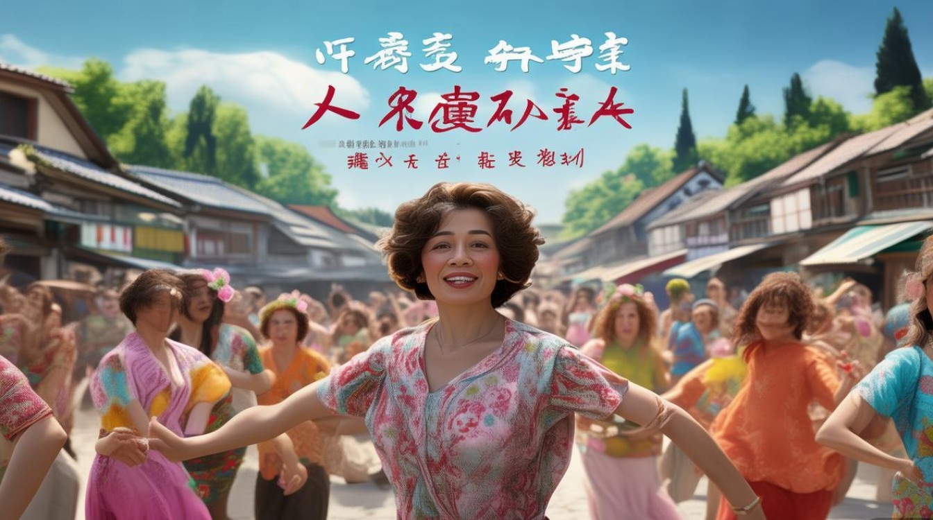 广场舞咱们是屯里的人