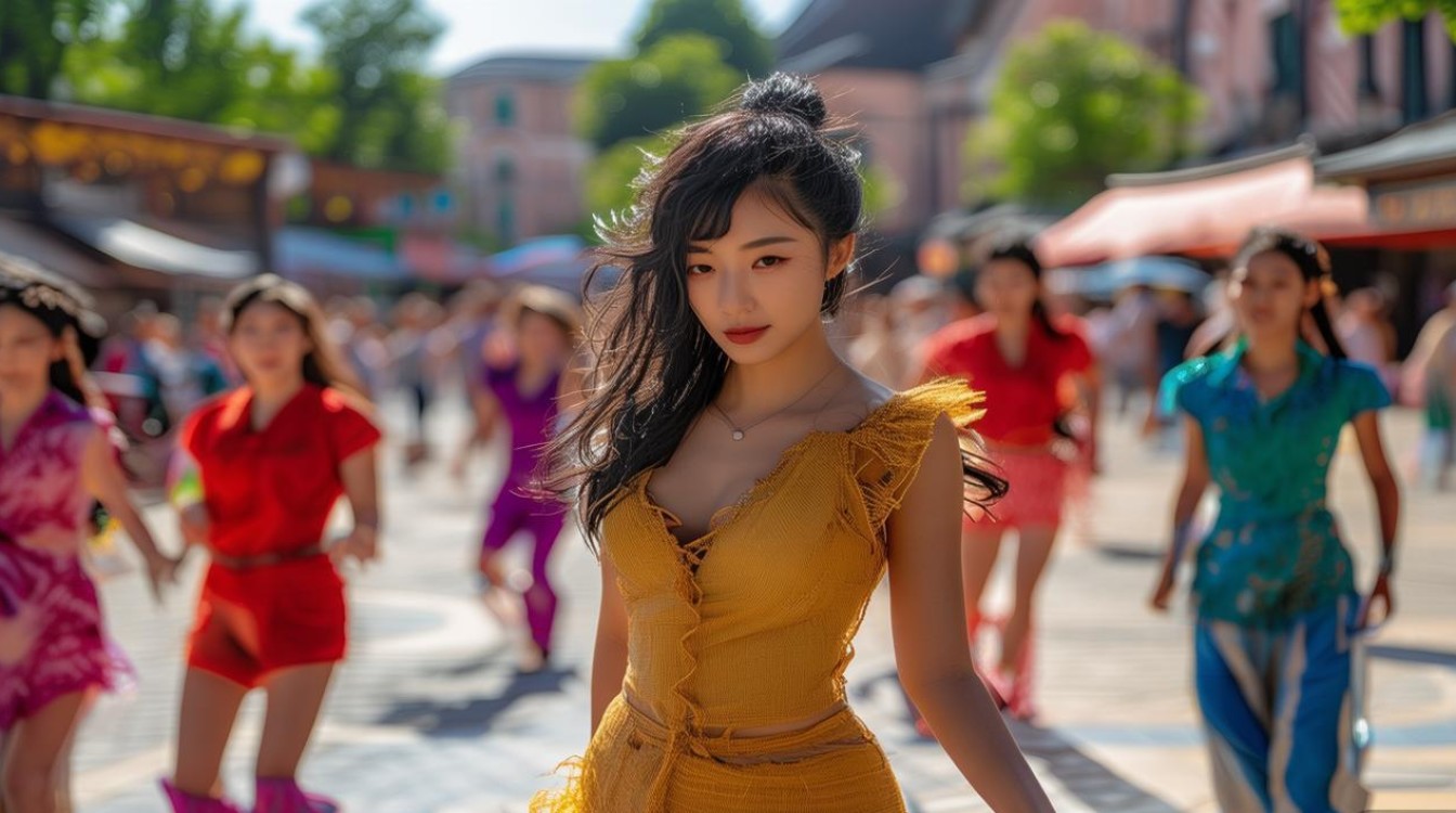 悦悦漏内广场舞