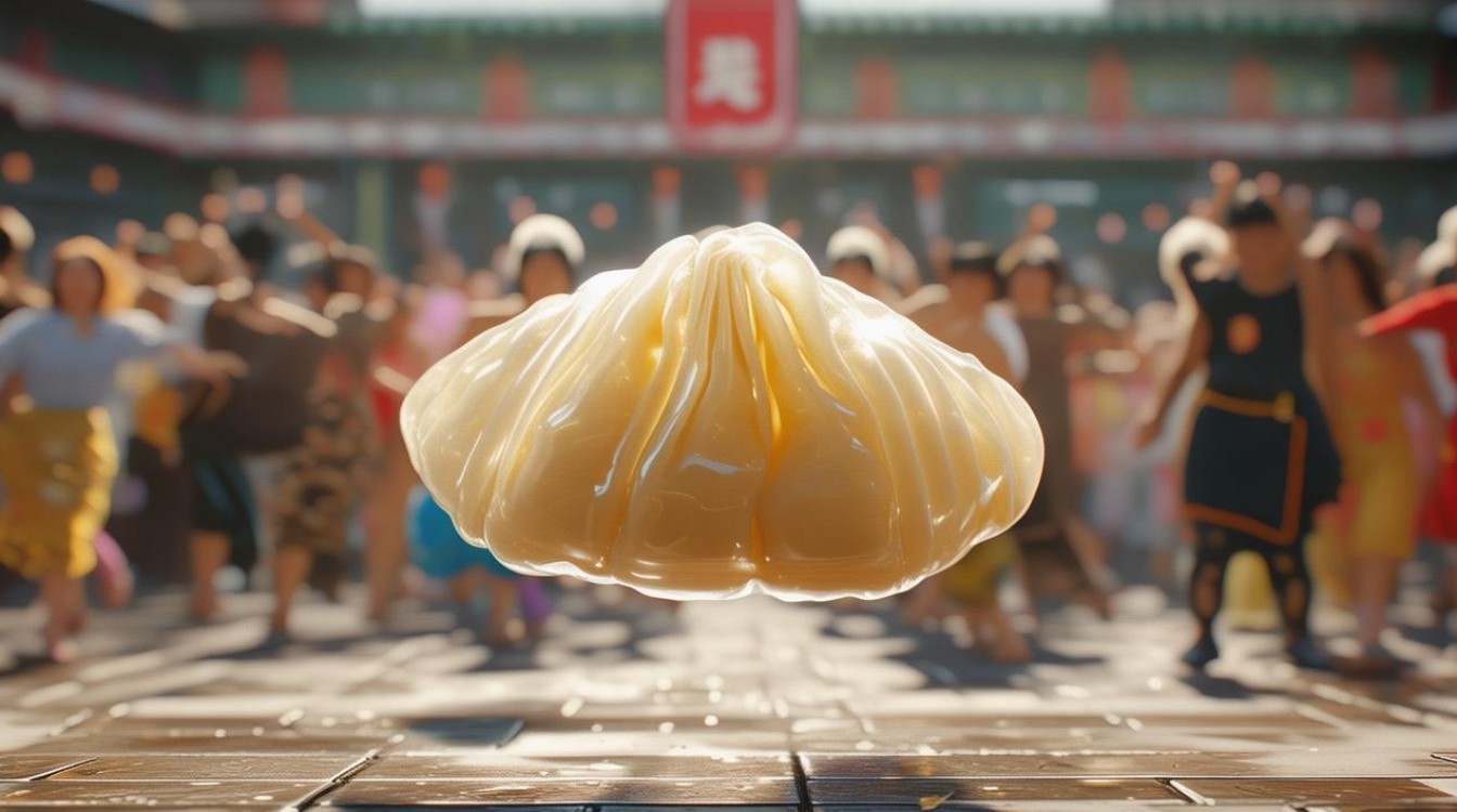 饺子透明无内广场舞