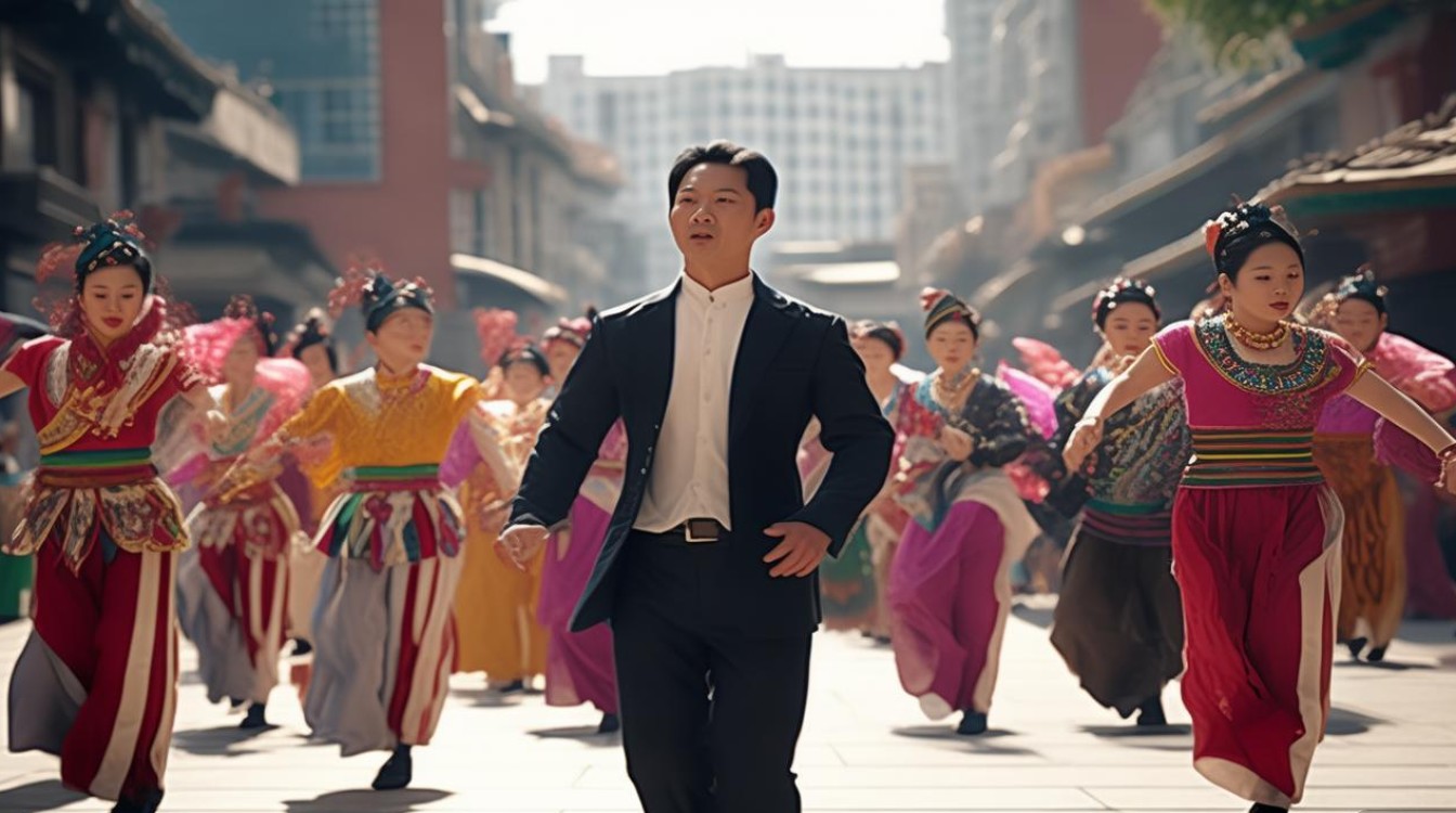 杨丽萍广场舞跳舞