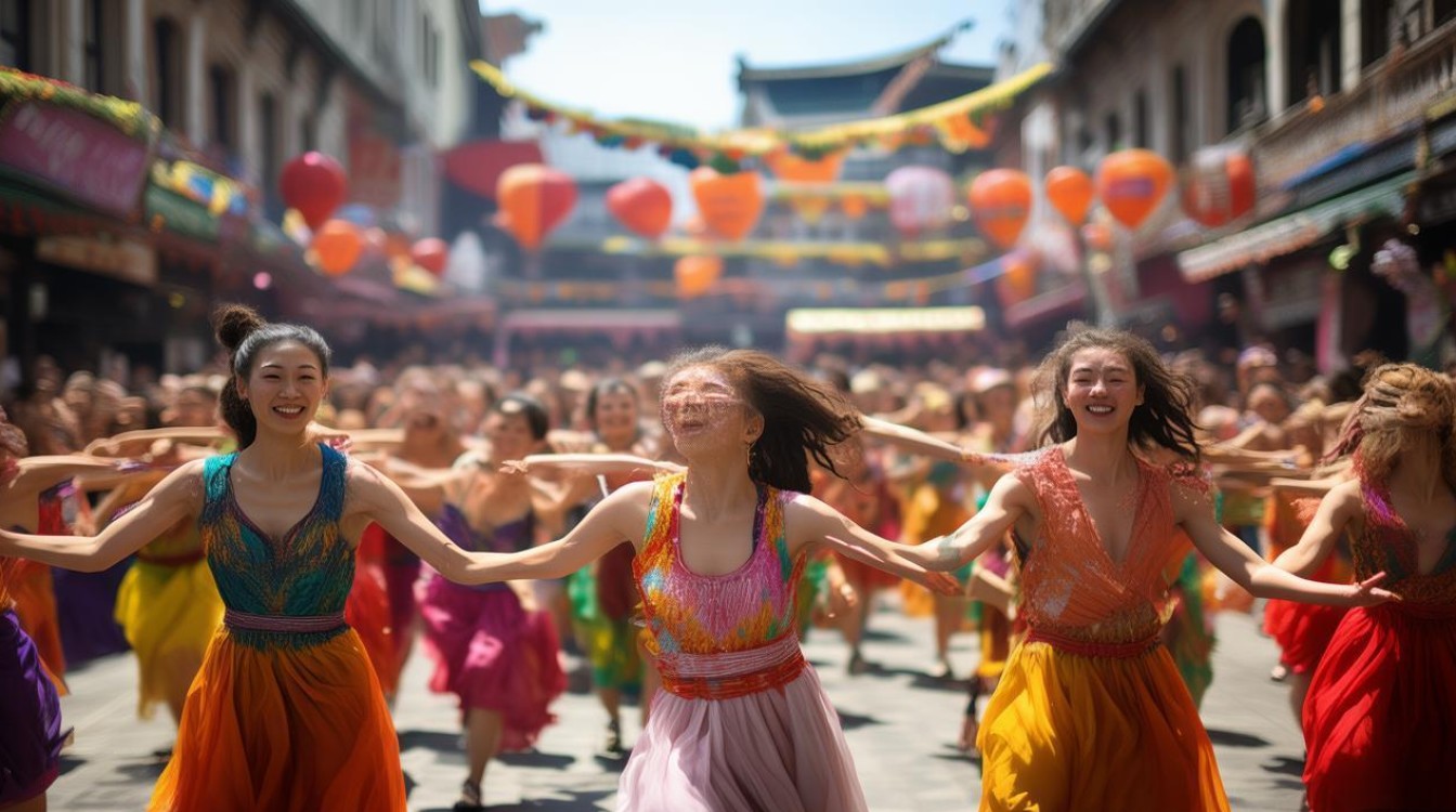 广场舞吉祥欢歌变队形