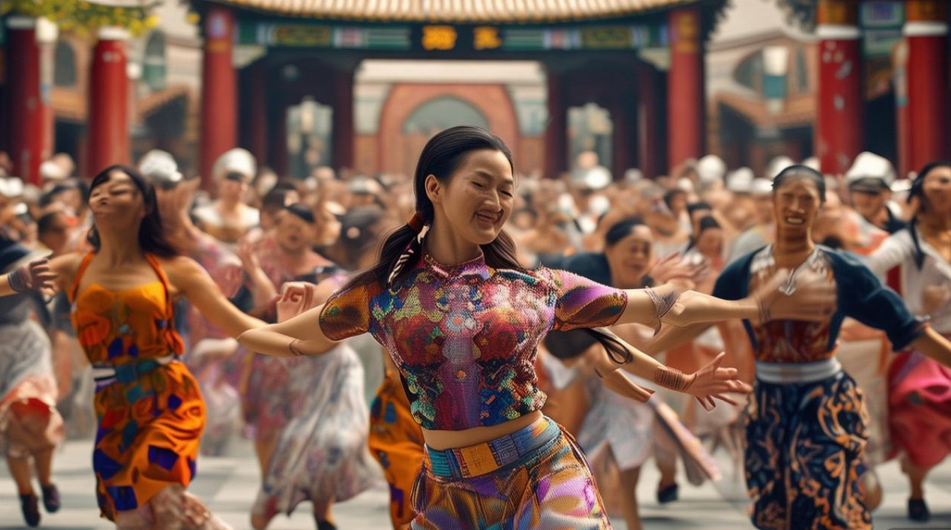广场舞跳出你的美