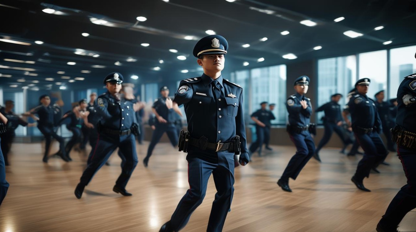 公安舞蹈绽放视频