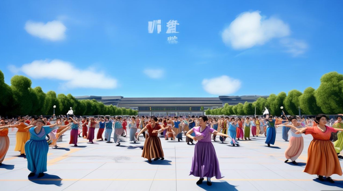 广场舞蓝色天梦教学