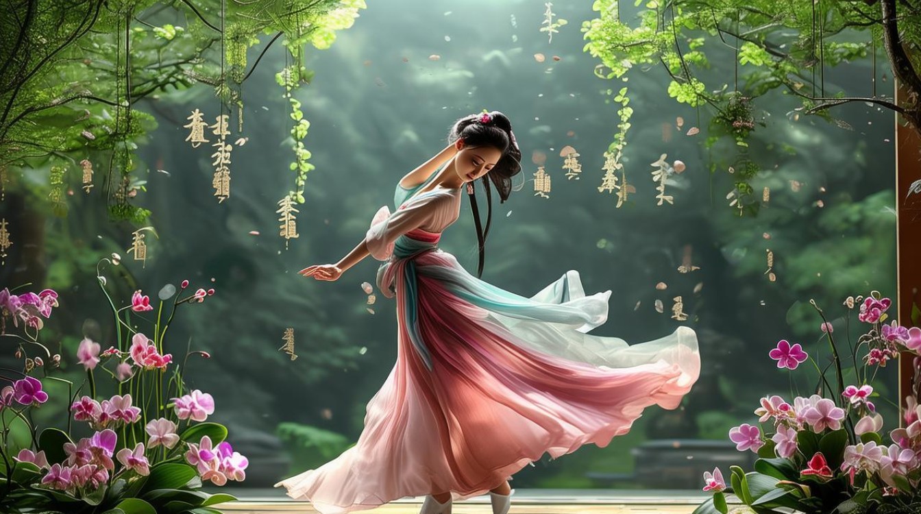 舞蹈视频兰花赋