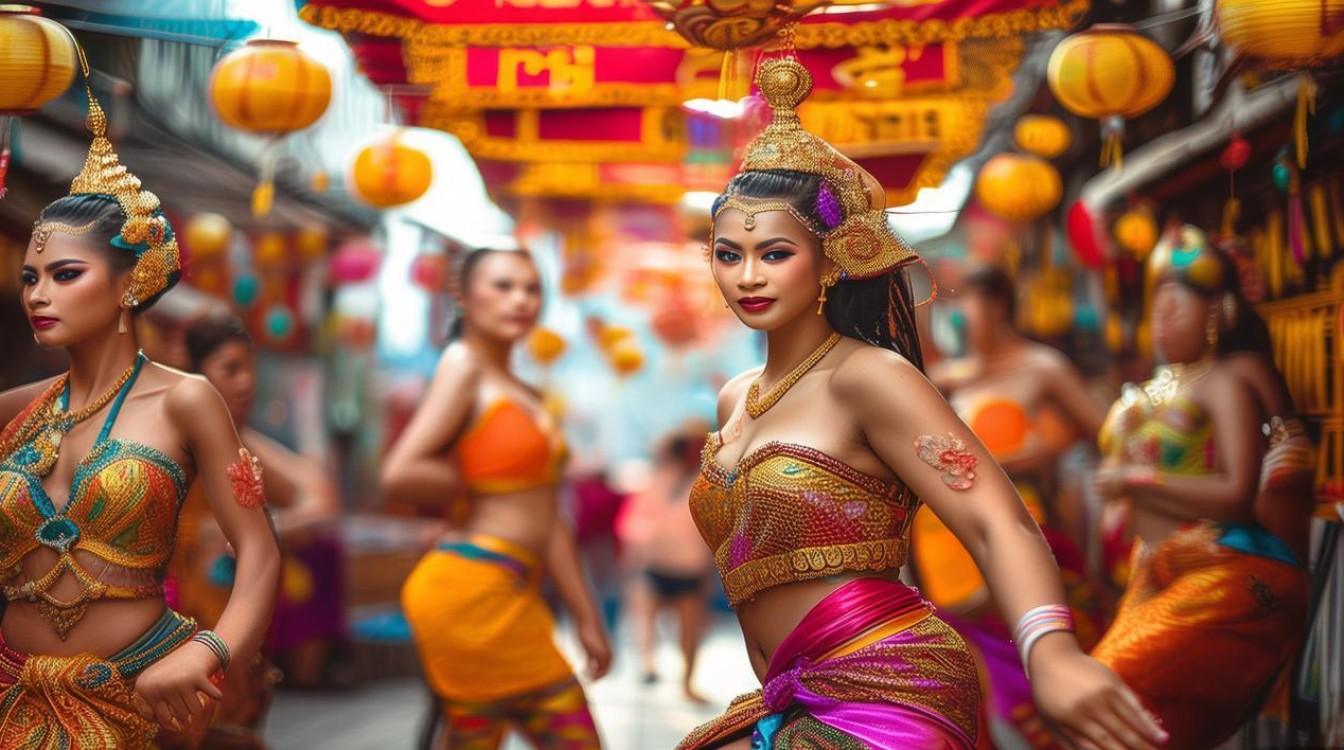 泰国美臀广场舞