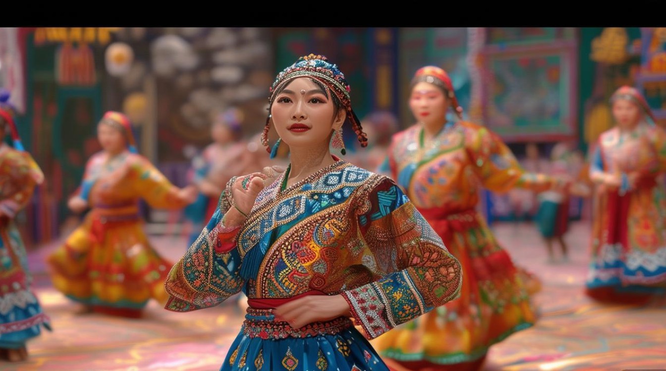 维族舞蹈编排视频