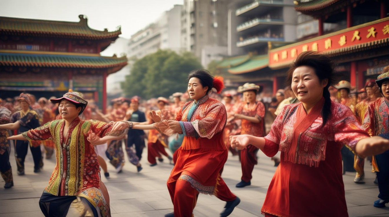 广场舞中国红刘