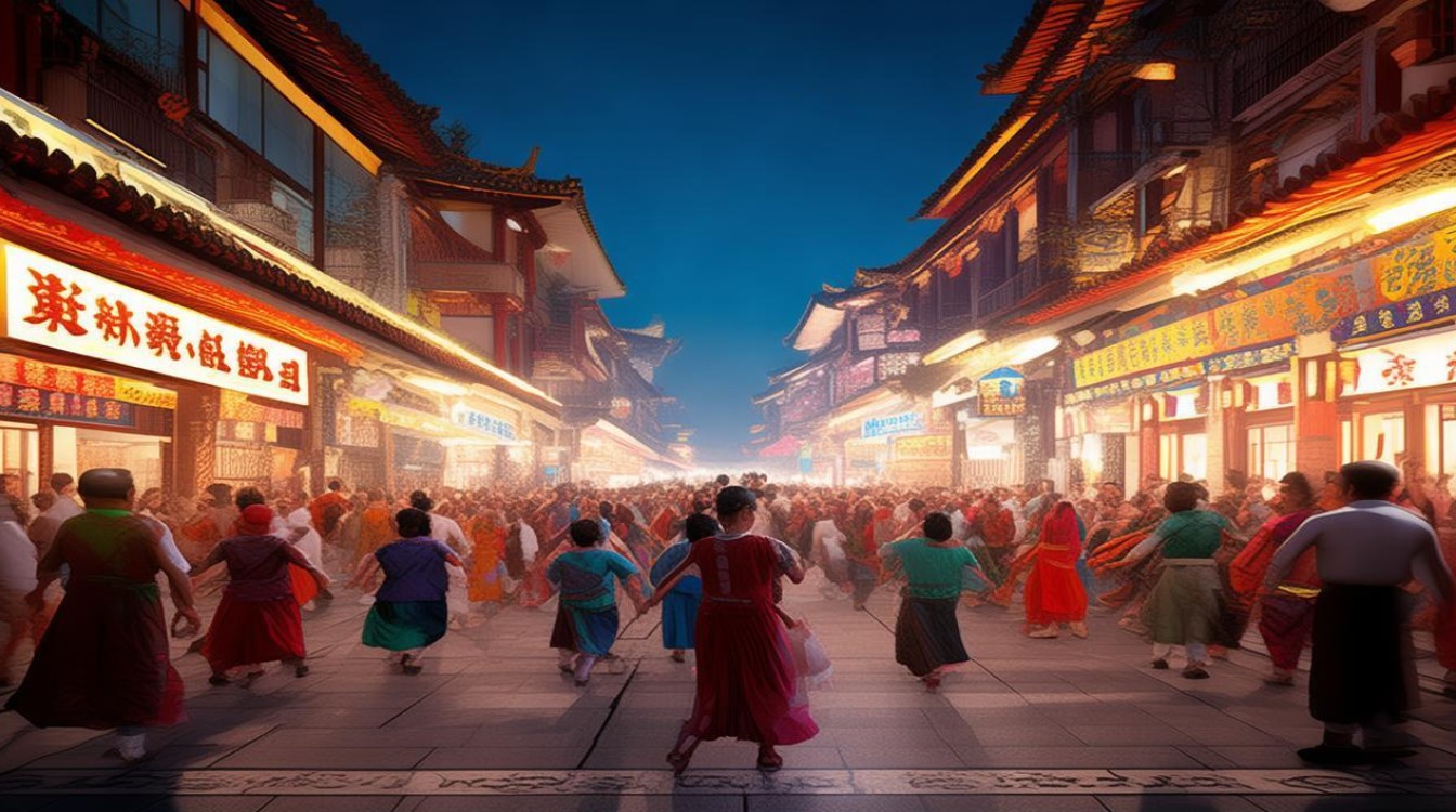 夜桑拉广场舞