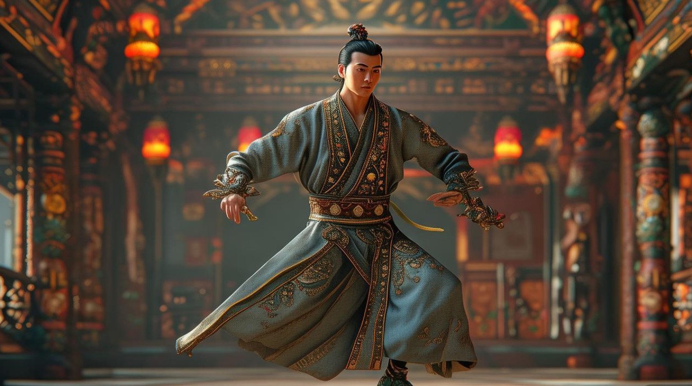 古代男子舞蹈视频