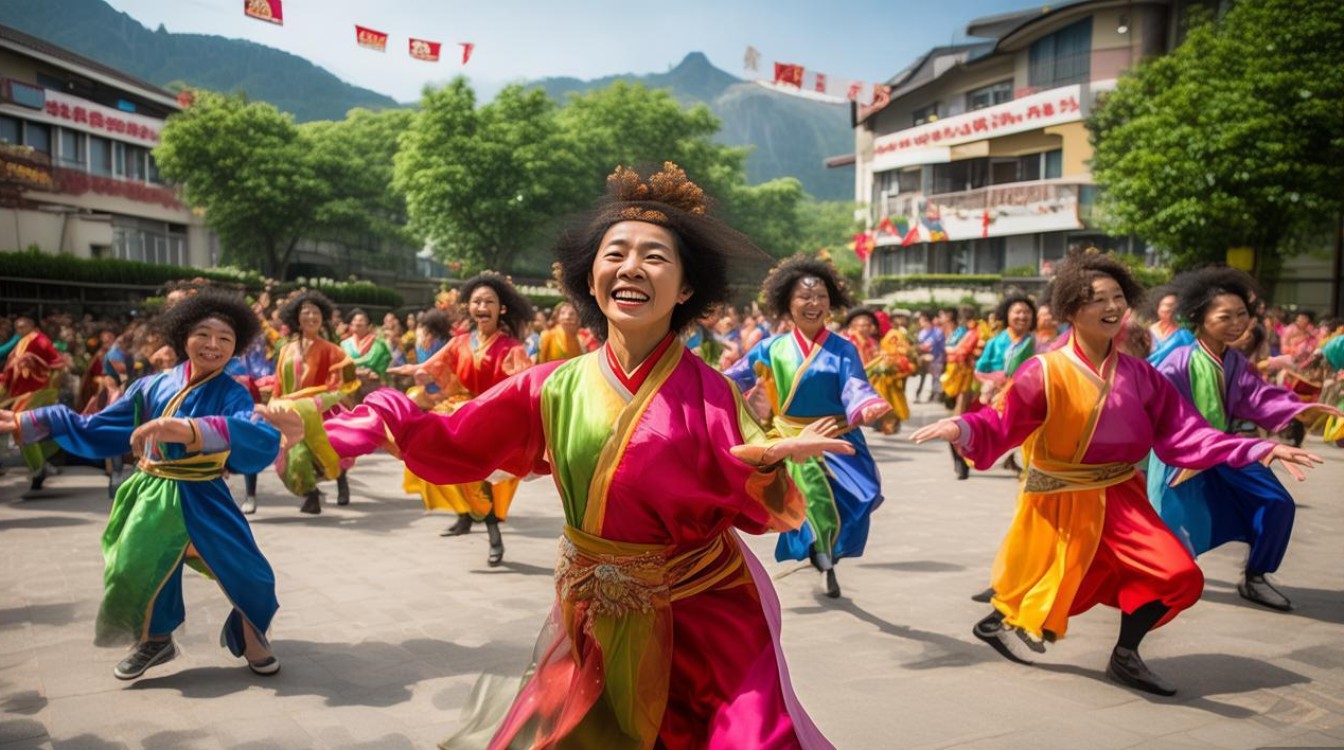 广西桂林小区广场舞