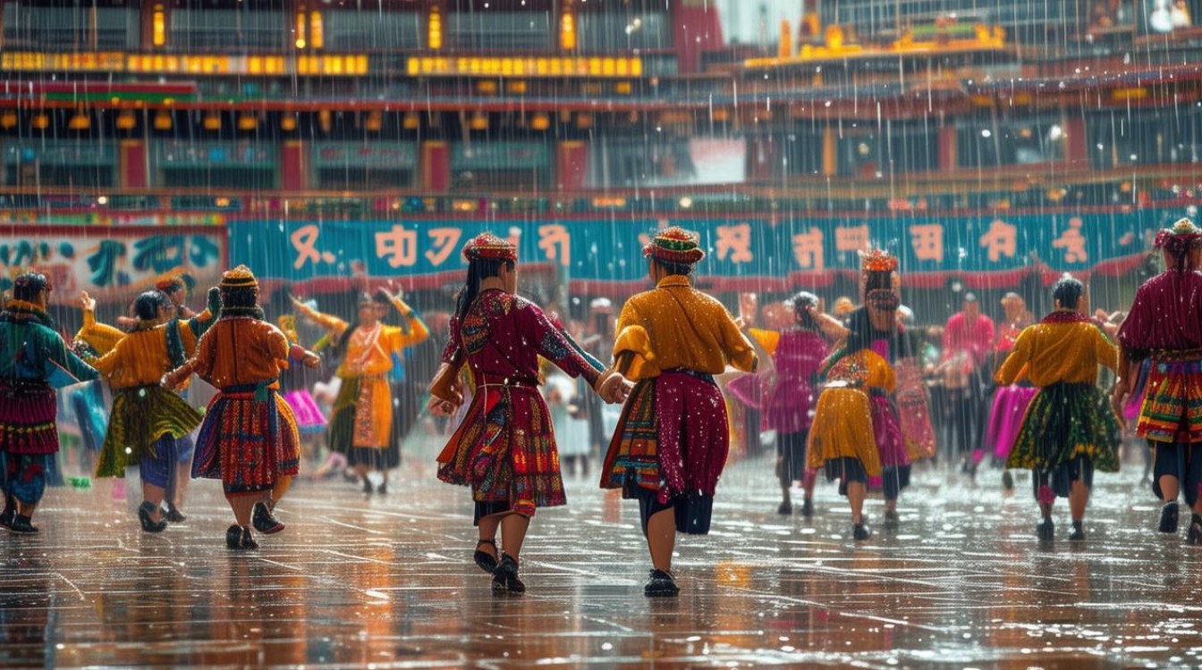 广场舞拉萨热雨