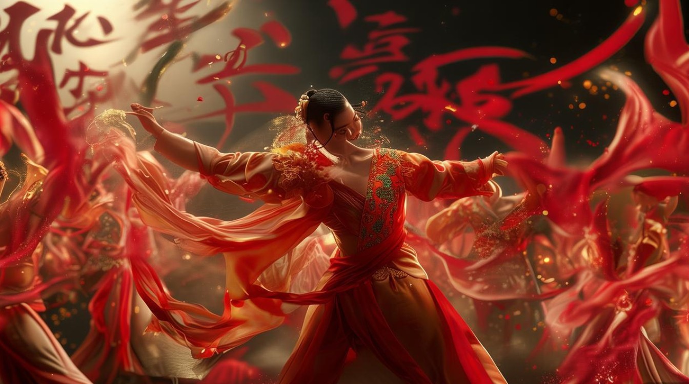 《爱我中华》舞蹈视频