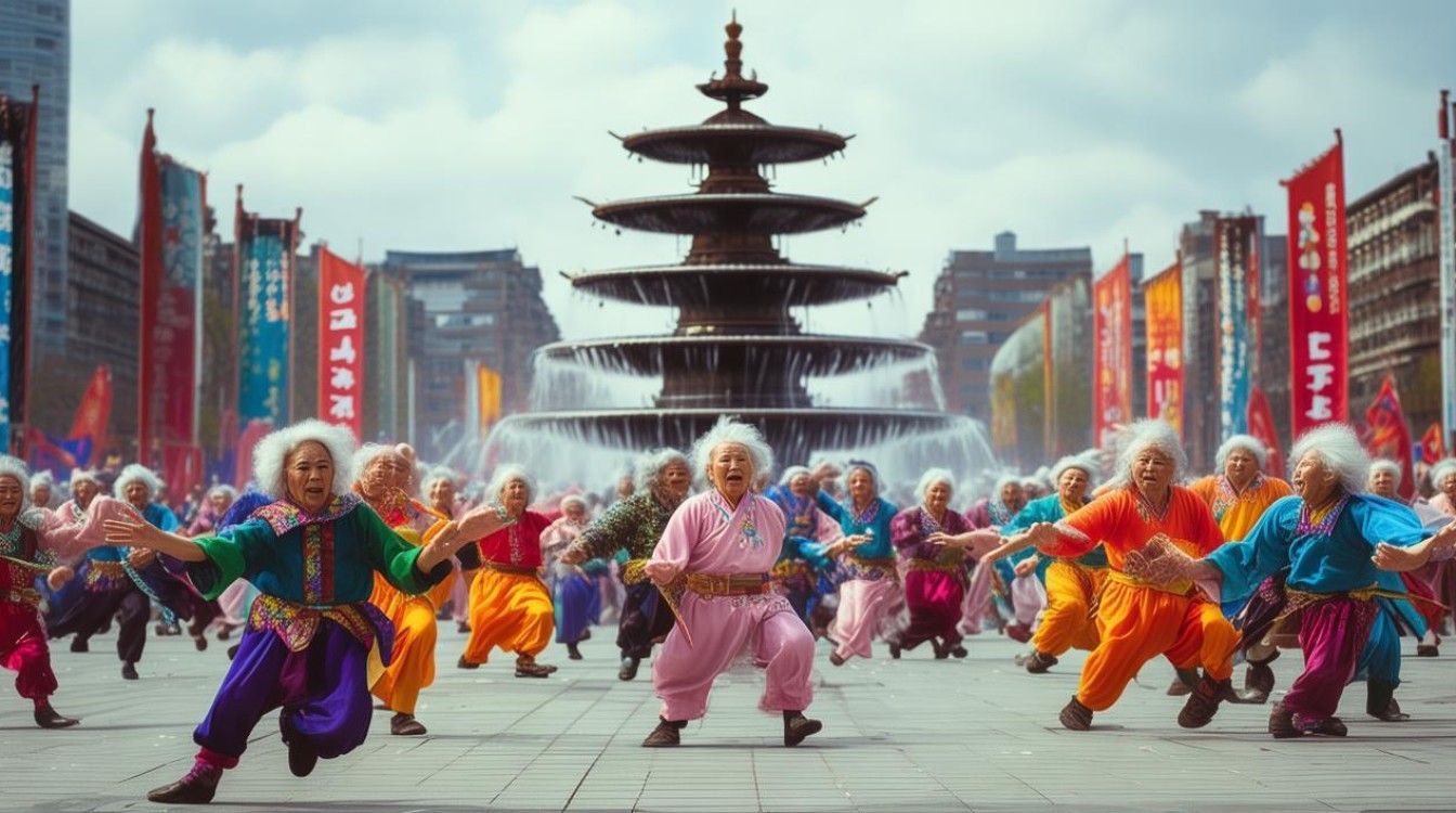 广场舞醉春风