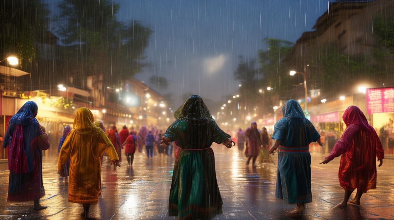 风雨季广场舞